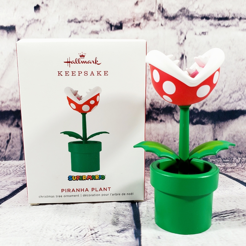 Hallmark Keepsake SuperMario Piranha Ornament